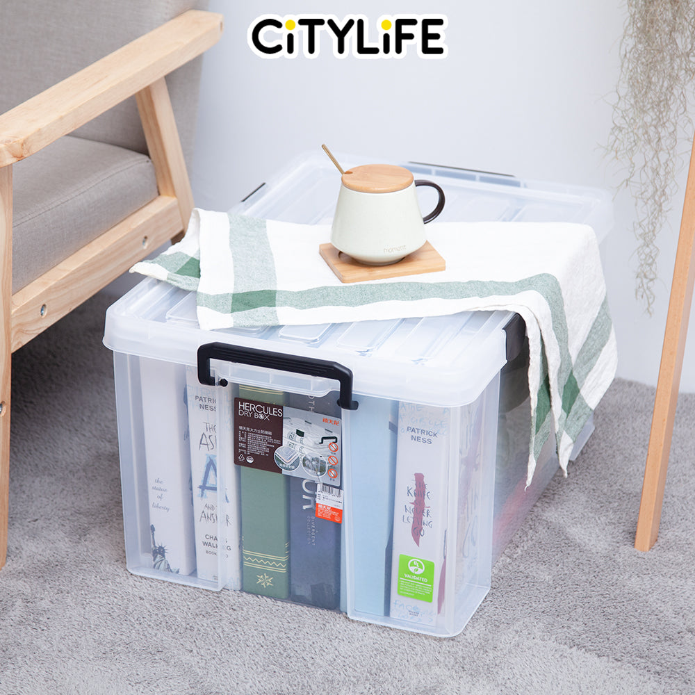 Citylife 26L to 55L Hercules Anti-Humidity Storage Box Stackable Strong Storage Container Box X-63717273