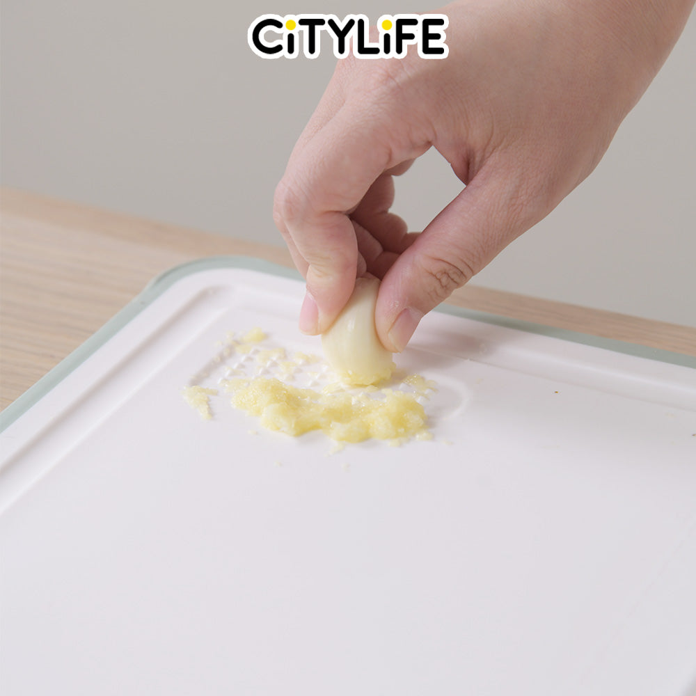 (BUNDLE OF 2) - Citylife Anti-bacterial Non-slip Kitchen Meat Fruit Vegetable Chopping Board Food Chopping Board KB-715455