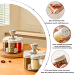 Citylife 360 Rotating Tray Condiment Organizer Spice Tray Organizer Seasoning Rack Shelf Kitchen Organizer H-80202