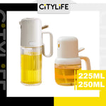 Citylife 225/250ml Oil Bottle Kitchen Spray Cooking Baking Mist Sprayer BBQ Spray Bottle of Air  Fryer & BBQ H-9457