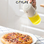 Citylife 225/250ml Oil Bottle Kitchen Spray Cooking Baking Mist Sprayer BBQ Spray Bottle of Air  Fryer & BBQ H-9457