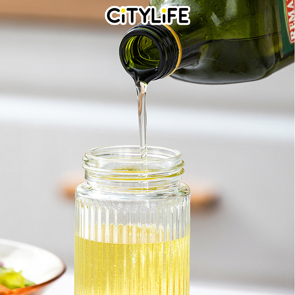 Citylife 225/250ml Oil Bottle Kitchen Spray Cooking Baking Mist Sprayer BBQ Spray Bottle of Air  Fryer & BBQ H-9457