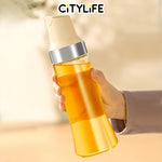 Citylife 500/695 ML Oil Dispenser Bottle Glass Leakproof Kitchen Automatic Condiment Dispenser Olive Oil Container H-9458