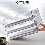 Citylife Acrylic Stackable Desktop Organiser Makeup Box Skincare Cosmetics Storage Box J-867071