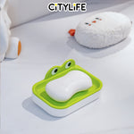 Citylife 170ML Children's Drain Soap Dish Soap Holder Tray Rack Shelf Storage Bathroom Accessories KB-7029 31