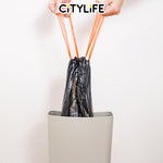 (BUNDLE OF 3) - Citylife Vest/Drawstring Garbage bag Large Trash Bag Rubbish Bag W-94202123