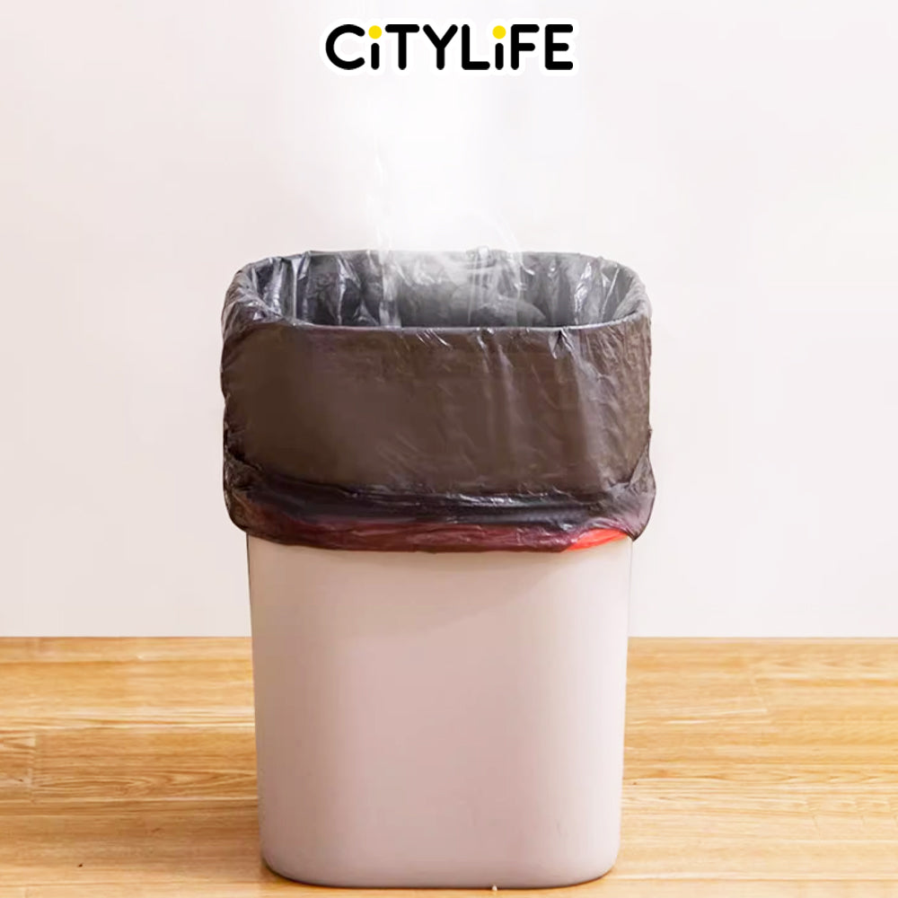 (BUNDLE OF 3) - Citylife Vest/Drawstring Garbage bag Large Trash Bag Rubbish Bag W-94202123