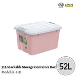 Citylife 52L Multi-Purpose Stackable Storage Container Box X-6131