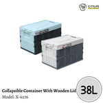 Citylife 38L to 68L Collapsible Car Storage Multi-Purpose Tools Stackable Storage Container Box X-627677