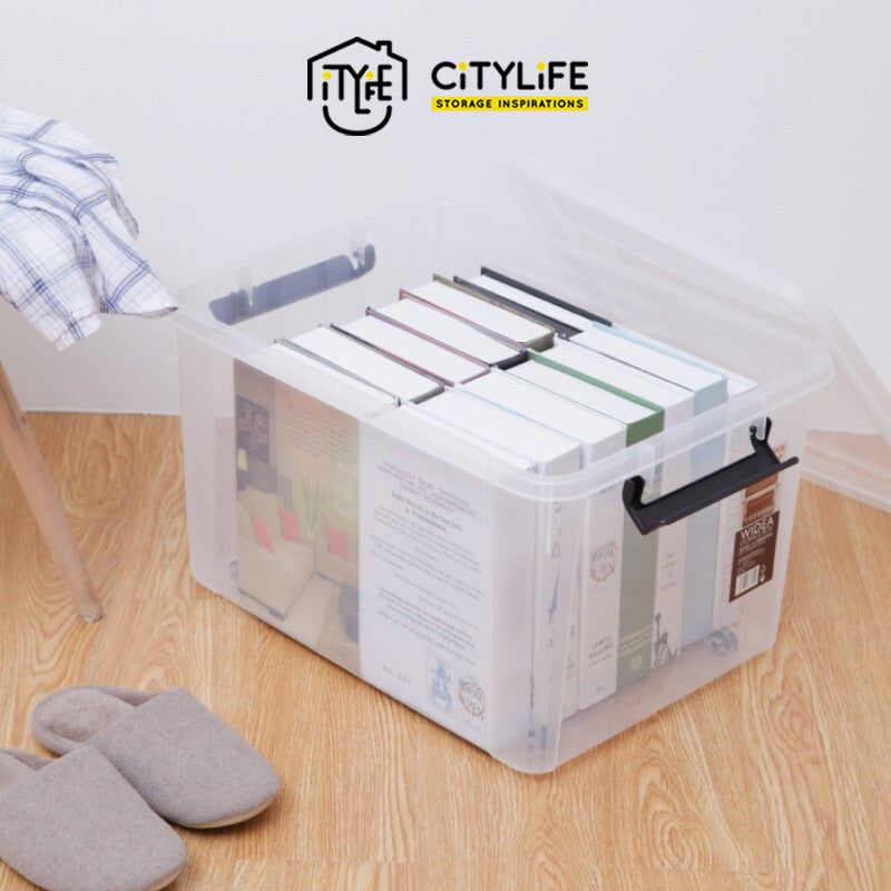 Citylife 65L Multi-Purpose Widea Stackable Storage Container Box With Wheels - XL X-6326
